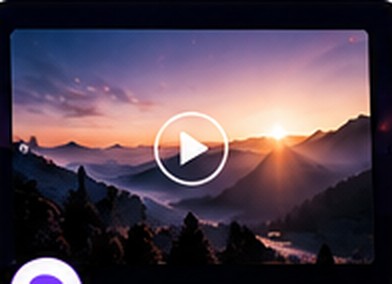 Scenic mountain imagery suitable for a presentation background